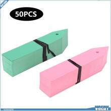 Plant labels - V GEBY - PVC - Pink, Green, Blue, Red - 10x2 cm - Waterproof