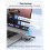 DSRKE SD Card Reader, Micro SD & Memory Card Reader, USB C 3.0 Dual Slot 5