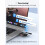 DSRKE SD Card Reader, Micro SD & Memory Card Reader, USB C 3.0 Dual Slot 4