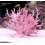 Artificial coral mist aquarium decoration, coral branches, pink 2