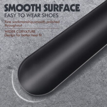 Shoehorn - Large - 42cm - Stainless Steel - Comfortable Handle - Unisex