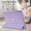 EasyAcc Case for iPad 9th/8th/7th Generation 10.2 inch, Purple 5
