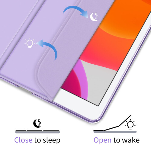 EasyAcc Case for iPad 9th/8th/7th Generation 10.2 inch, Purple 2