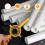 6Pcs PVC Thread Maker Tool, Pipe Threader Plumbing Tool, Pipe Threader Kit with 1/2 Inch 3/4 Inch 1 Inch Dies Maker Tool 8