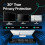 VINTEZ Universal 19", 19.5" - 16:9/16:10 Aspect Ratio - Computer Privacy Screen Filter for Widescreen Computer Monitors 3
