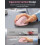 TeckNet TECKNET Ergonomic Wireless Mouse, Vertical Bluetooth Mouse Rechargeable (Tri-Mode: BT5.0/BT3.0+2.4G), 4800DPI Slient Mouse with 6 Adjustable DPI, 6-B 2
