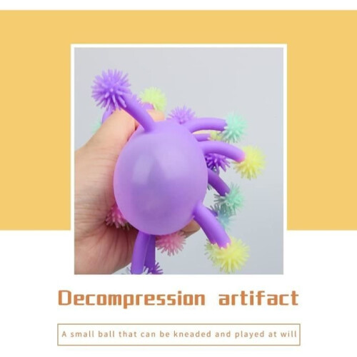 Anti-Stress Toy - Not specified - 4 Pieces - Random Colors - TPR - Mixed 2