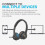 JLab JLab Go Work 2nd Gen Wireless Headset - 55+ H Bluetooth, Mic, Multipoint 3