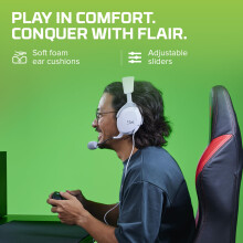 HyperX CloudX Stinger 2 Core - Gaming Headset for Xbox, Lightweight over-ear headsets with mic, Swivel-to-mute function, 40mm drivers