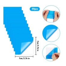 Pack of 20 Pool Liner Repair Patches, Underwater Pool Repair Kit, Inflatable Spa Repair Patches