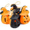 Φανάρι - YYV - LED Κολοκύθα - Διακόσμηση για το Halloween - 4x Κεραμικά Φανάρια - Πολύχρωμα 1