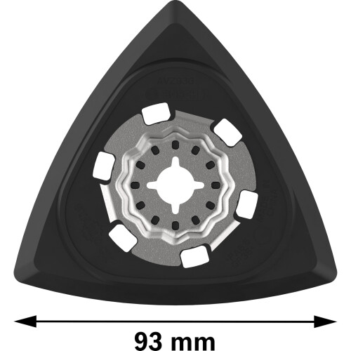 Bosch Bosch 1x PRO AVZ 93 G Sanding Plate (Ø 93 mm, Professional Accessory Multitool) 2