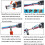 2Pcs Wire Twisting Tool 1/4Inch Hex-Shank Electrical Cable Wire Stripper and Twister Wire Stripping Tool WireNut Twister 4