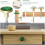 Drawer Knobs - Unspecified - Green - Metal - Set of 4 - Dimensions 3.2x3.2x2.3cm 1