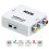 Προσαρμογέας HDMI σε RCA - ALPEXE - HDMI2AV - Μετατροπέας βίντεο - 1080p - Σύνδεση και λειτουργία 1