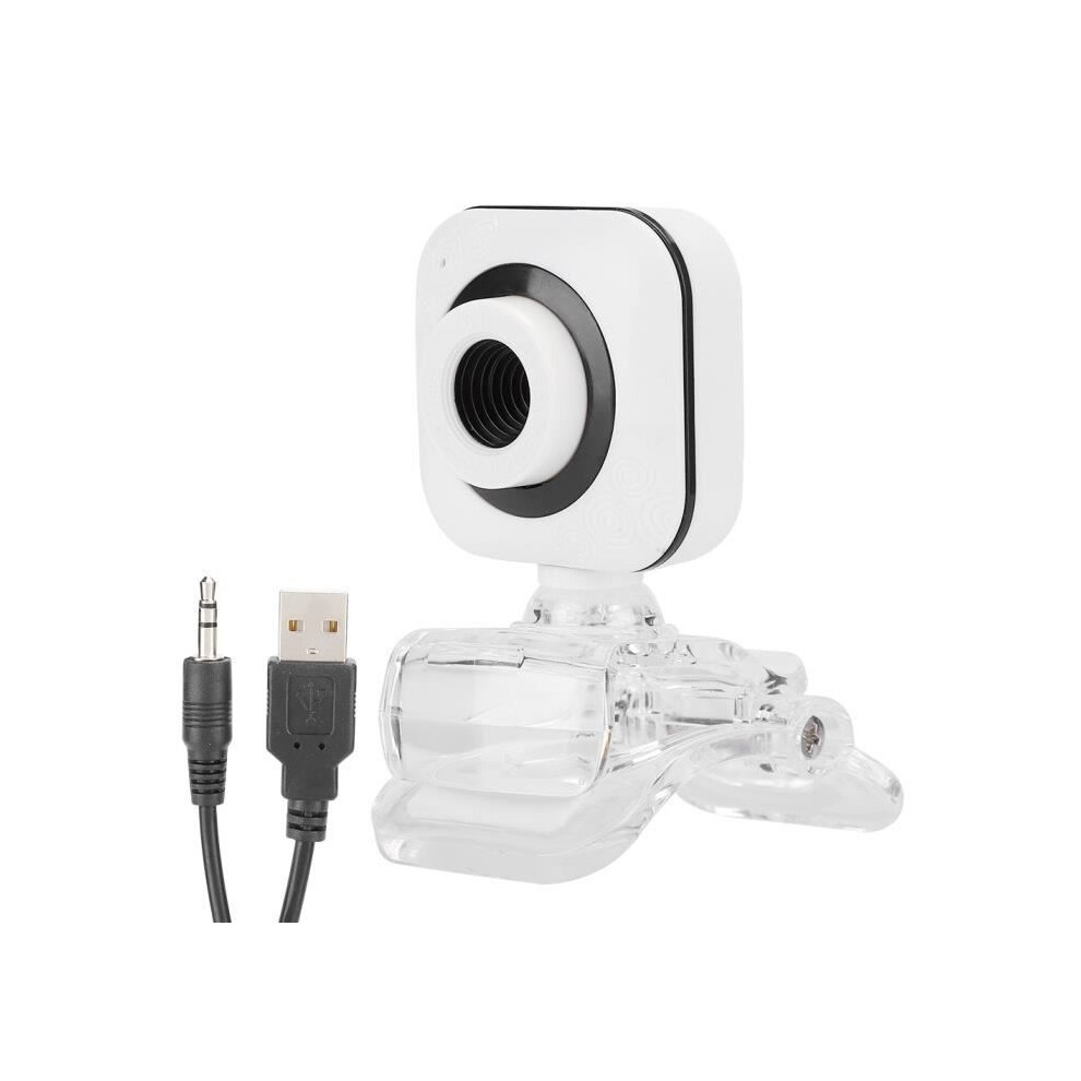 Webcam - Unspecified - Model 010 - Hd 480P - Built-In Microphone - Plug And Play White 9149891725904