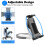 Wall Mount Bracket Desktop Folding Tablet Bracket Adjustable Tablet Wall Mount Bracket Foldable Bracket for  Black 5