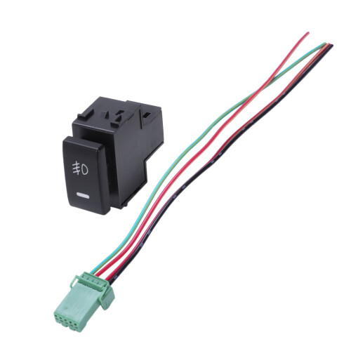 Red  Lamp 4 Wired Fog Light  for  Black 2