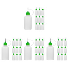 48St Precisie Lijmfles 50Ml Groen, Naaldapplicator Voor Hobby En