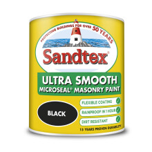 Sandtex Sandtex Microseal Smooth Masonry 1L Black