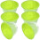 6Sets Decoratieve Zelfbewaterende Bloempotten Lichtgroen Plastic 1