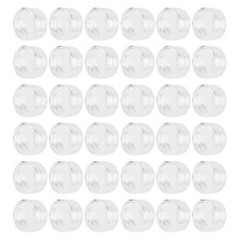 100St Mini Cosmetische Potjes Ps Transparant Met Voor