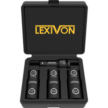 LEXIVON Impact Socket Set 1/2 Inch Drive – Deep Wheel Nut Socket Set for Car & Truck Tyres, Heavy Duty 6-Point CR-MO Steel with Extension Bar & Case