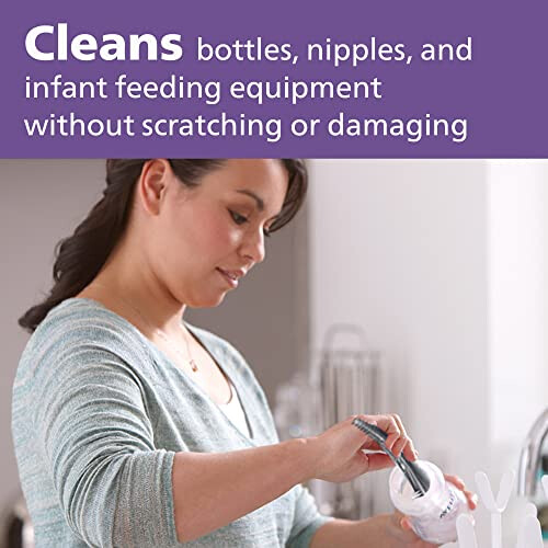 Philips AVENT Bottle and Nipple Brush, Grey 1