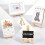 Mini wooden easel - YSTP - 60 pieces - 7x12.5 cm - Triangular - Durable material 1
