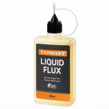 TOWOT Liquid Solder Flux, 30ml No-Clean Soldering Flux for Electronics, Lead-Free & Anti-Corrosion, High Purity Rosin Solder Flux for PCB, Copper, Si
