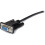 StarTech 0.5m Black Straight Through DB9 RS232 Serial Cable M/F 2