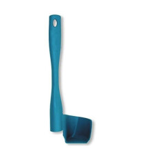 Pyörivä lasta Thermomixille. Ruoanlaittoväline annosteluun. Värivalokuva. 25,8 x 8,5 cm