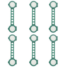 6Pcs Kids Protector Locks Green ABS Baby Safety Drawer Locks for Home