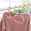 6Pcs/Set 8-Shaped Plastic Non-Slip Hanger Space Saving Clothes Drying Rack Hanger Coat Hangers 6