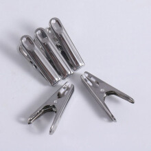 Stainless Steel Clothes Pegs (Pack of 20) Sturdy and Robust with PVC Jaws for Clotheslines, Drying Racks, and Clothes Dryers