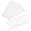 1Set Multifunctionele Plastic Verstelbare Ladeverdeler Wit PP 1