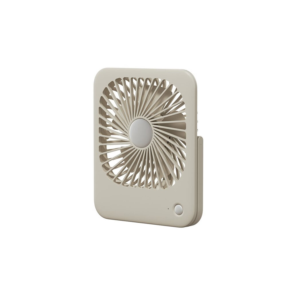 Quiet Desk Fan, Small Portable Personal Fan With 2000Mah Rechargeable Battery, 3 Speed Fan, 180 Foldable For Home 6031940160091