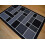 Trend Trend Black And Silver Grey Square Design Rug. 8 (120cm x 170cm) 2