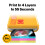 Kodak KODAK Mini 3 Retro 4PASS Portable Photo Printer (3x3") + 8 Sheets, White 5