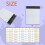 Plastic envelopes - WASDK - 50 Pcs - Self-adhesive - Opaque - 34x46cm 4
