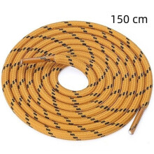 Round shoelaces - BIGILANTUH - 150 cm - Yellow - 4 mm diameter