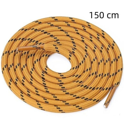 Runde Schnürsenkel – BIGILANTUH – 150 cm – Gelb – 4 mm Durchmesser 1