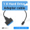 USB 3.1 Type C (USB C / for  3 Compatible) to  III 2.5in Hard Drive Adapter 10