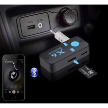 Bluetooth 5.0 -vastaanotinsovitin - 3,5 mm:n liitin - A2DP - Muunna autoradiosi, hifi-järjestelmästäsi tai kaiuttimestasi Bluetooth-laite
