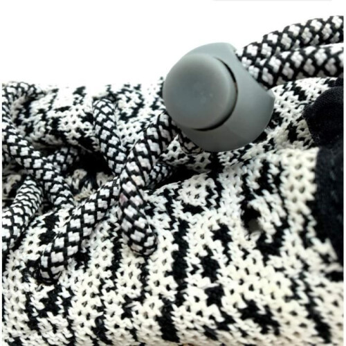 60 pcs plastic cord locks, single hole end spring stop slider for backpack cord - 6 colors 2