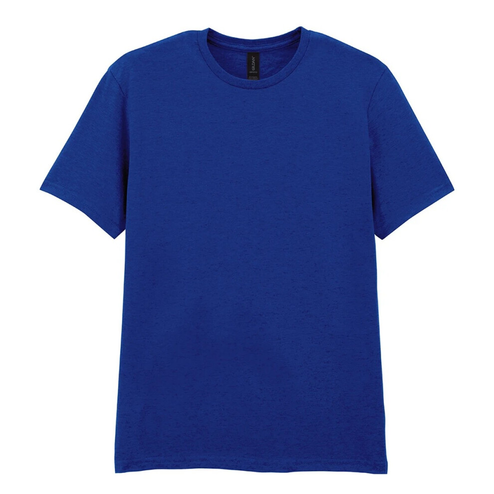 Gildan (Xxl, Fan Deep Royal) Mens Softstyle Ringspun Cotton T-Shirt Multicoloured