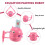 Interactive Educational Drawing Robot, 100 Drawing Cards,Intelligent Drawing Robot, Early Educational Drawing Robot 6