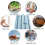Picnic Blanket - KAKOO - 200x200cm - Waterproof - Foldable - Washable 3