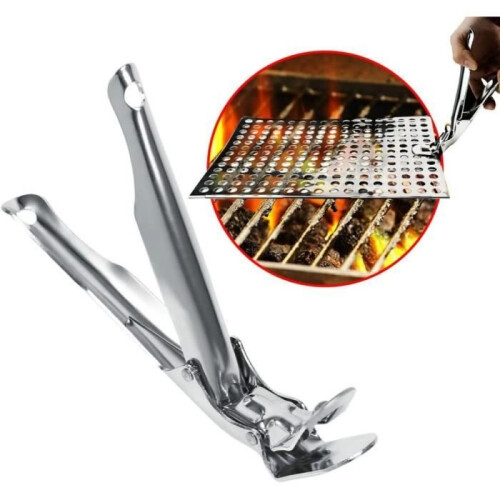 Dish Tongs - Stainless Steel - 9.84 inches - Rust Resistant - Practical and Lightweight