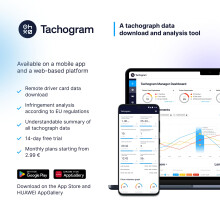 Tachogram Tachograph Card Reader - Download, Read, Track and Analyse Your Driver Card Digital Tachograph Data Right on Your Phone with Tachogram